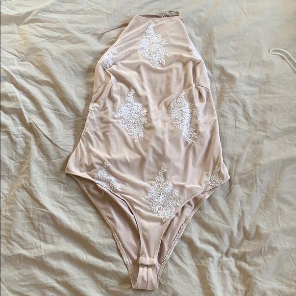 Backless Halter top body suit - Picture 1 of 2